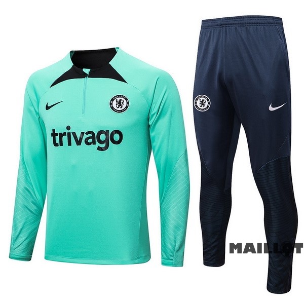 Foot Maillot Pas Cher Survêtements Chelsea 2022 2023 Vert