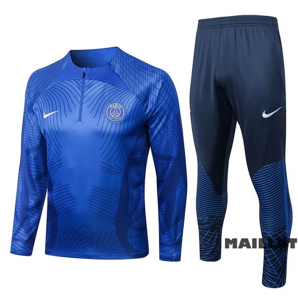 Foot Maillot Pas Cher Survêtements Enfant Paris Saint Germain 2022 2023 I Bleu