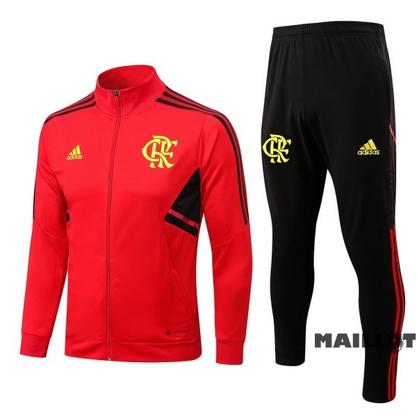 Foot Maillot Pas Cher Survêtements Flamengo 2022 2023 Rouge I Noir