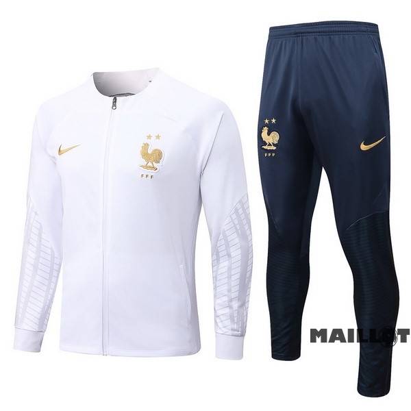 Foot Maillot Pas Cher Survêtements France 2022 I Blanc