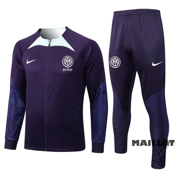 Foot Maillot Pas Cher Survêtements Inter Milán 2022 2023 Purpura