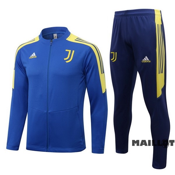 Foot Maillot Pas Cher Survêtements Juventus 2022 2023 Bleu Jaune