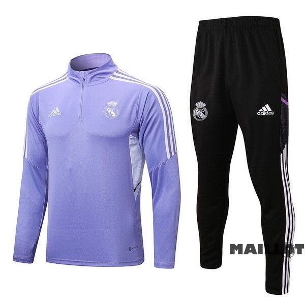 Foot Maillot Pas Cher Survêtements Real Madrid 2022 2023 Purpura I Noir