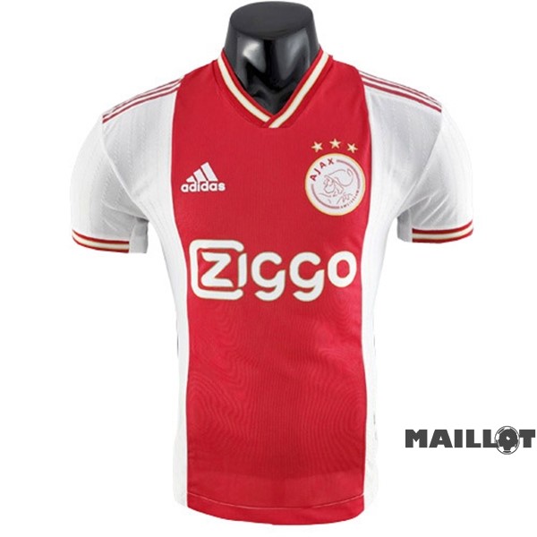 Foot Maillot Pas Cher Thailande Domicile Joueurs Maillot Ajax 2022 2023 Rouge Blanc