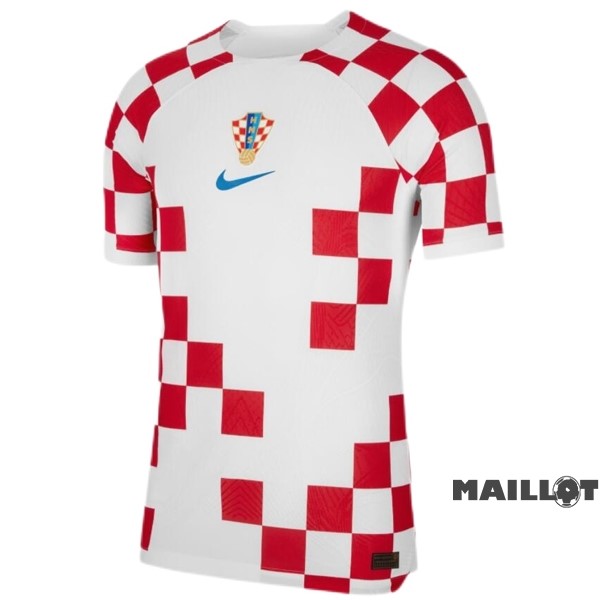 Foot Maillot Pas Cher Thailande Domicile Joueurs Maillot Croatie 2022 Rouge