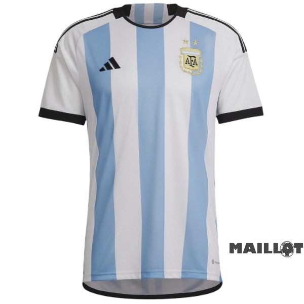 Foot Maillot Pas Cher Thailande Domicile Maillot Argentine 2022 Bleu Blanc