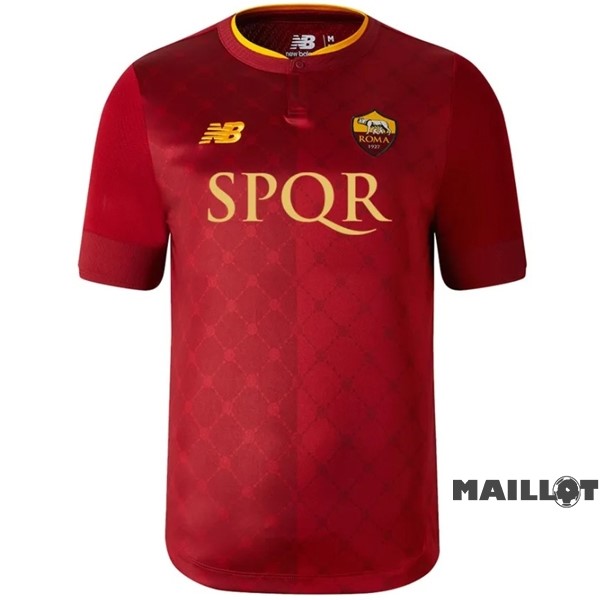 Foot Maillot Pas Cher Thailande Domicile Maillot As Roma 2022 2023 I Rouge