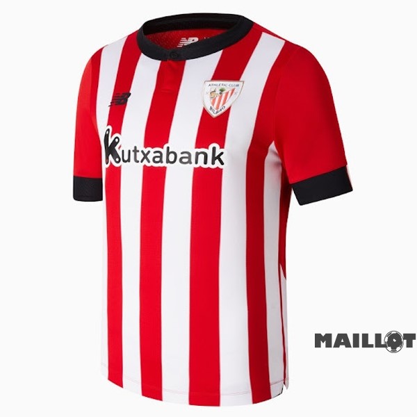 Foot Maillot Pas Cher Thailande Domicile Maillot Athletic Bilbao 2022 2023 Rouge Blanc
