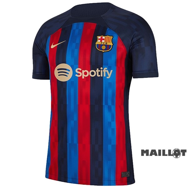 Foot Maillot Pas Cher Thailande Domicile Maillot Barcelona 2022 2023 Bleu Rouge