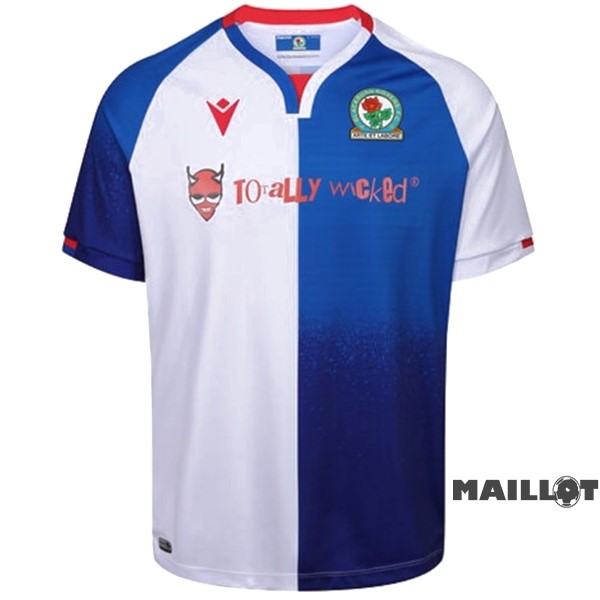 Foot Maillot Pas Cher Thailande Domicile Maillot Blackburn Rovers 2022 2023 Bleu