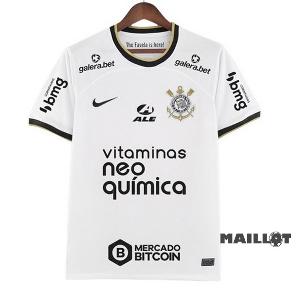 Foot Maillot Pas Cher Thailande Domicile Maillot Corinthians Paulista 2022 2023 I Blanc