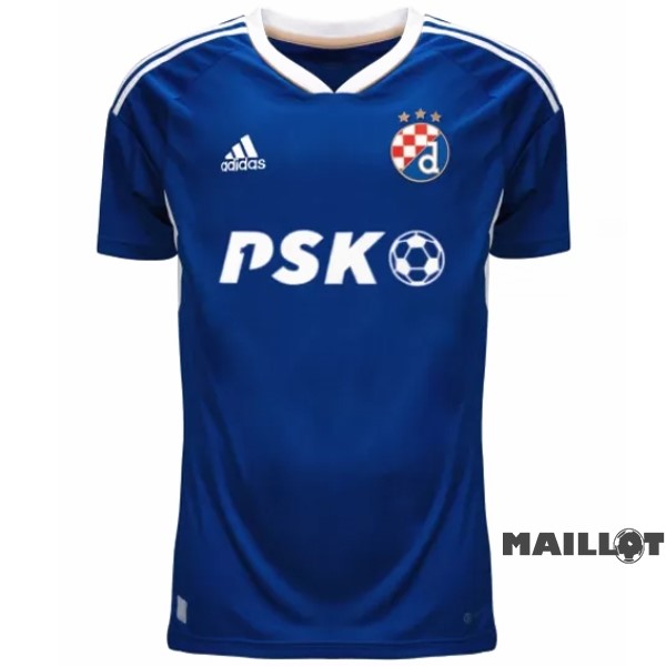 Foot Maillot Pas Cher Thailande Domicile Maillot Dinamo Zagreb 2022 2023 Bleu