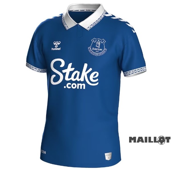 Foot Maillot Pas Cher Thailande Domicile Maillot Everton 2023 2024 Bleu