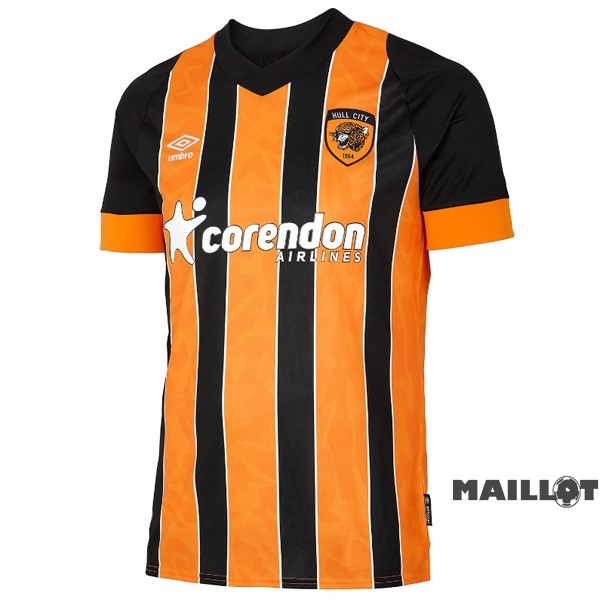 Foot Maillot Pas Cher Thailande Domicile Maillot Hull City 2022 2023 Jaune
