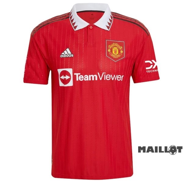 Foot Maillot Pas Cher Thailande Domicile Maillot Manchester United 2022 2023 Rouge