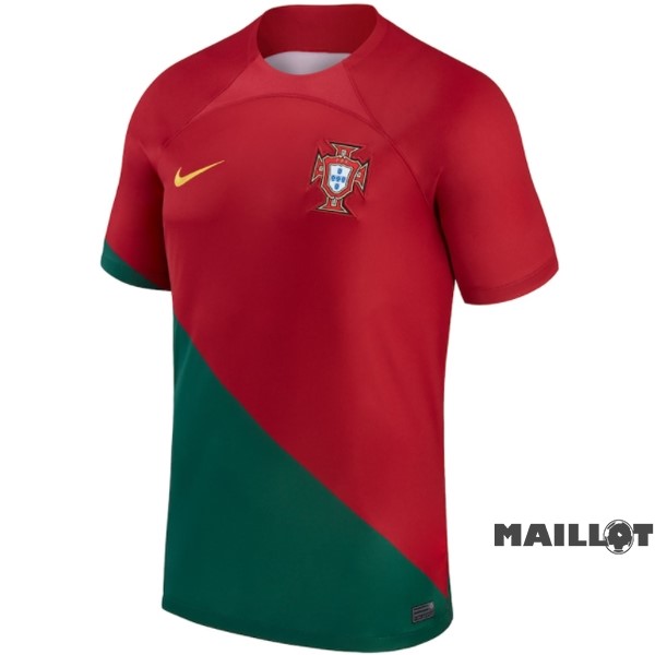 Foot Maillot Pas Cher Thailande Domicile Maillot Portugal 2022 Rouge