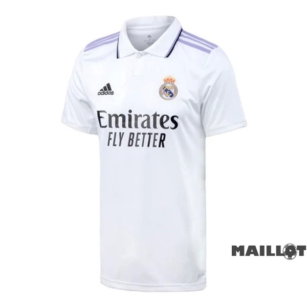 Foot Maillot Pas Cher Thailande Domicile Maillot Real Madrid 2022 2023 Blanc