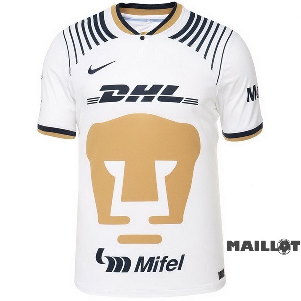 Foot Maillot Pas Cher Thailande Domicile Maillot UNAM Pumas 2022 2023 Blanc