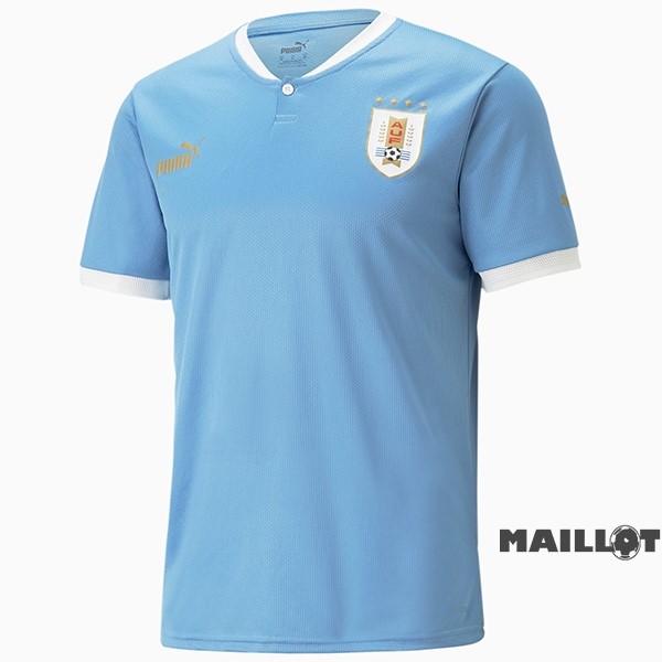 Foot Maillot Pas Cher Thailande Domicile Maillot Uruguay 2022 Bleu