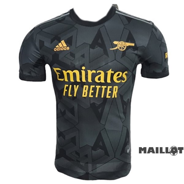 Foot Maillot Pas Cher Thailande Exterieur Joueurs Maillot Arsenal 2022 2023 Noir