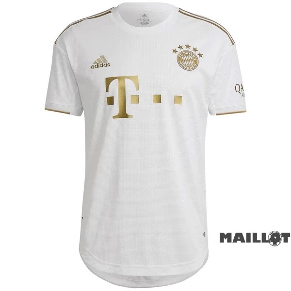 Foot Maillot Pas Cher Thailande Exterieur Joueurs Maillot Bayern Múnich 2022 2023 Blanc