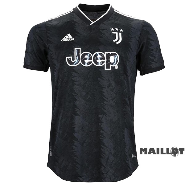 Foot Maillot Pas Cher Thailande Exterieur Joueurs Maillot Juventus 2022 2023 Noir