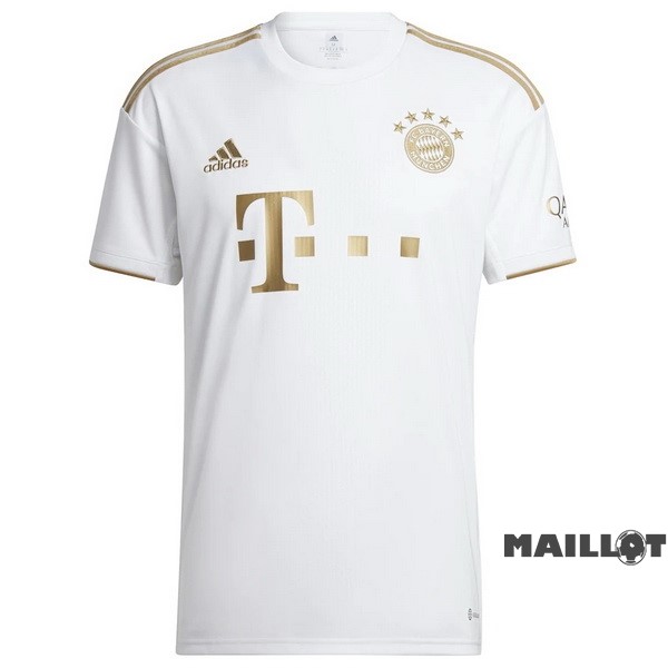 Foot Maillot Pas Cher Thailande Exterieur Maillot Bayern Múnich 2022 2023 Blanc