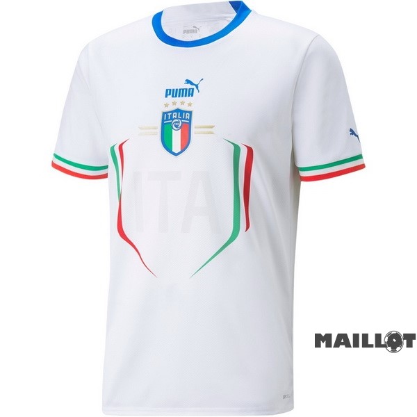 Foot Maillot Pas Cher Thailande Exterieur Maillot Italie 2022 Blanc