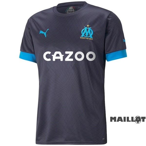 Foot Maillot Pas Cher Thailande Exterieur Maillot Marsella 2022 2023 Bleu