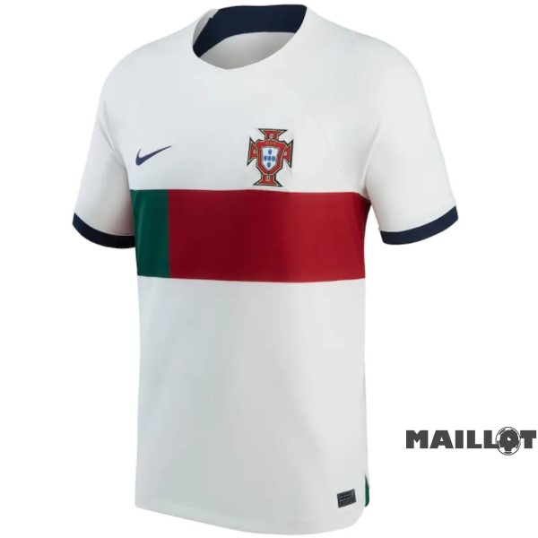 Foot Maillot Pas Cher Thailande Exterieur Maillot Portugal 2022 Blanc