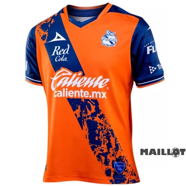 Foot Maillot Pas Cher Thailande Exterieur Maillot Puebla 2022 2023 Orange