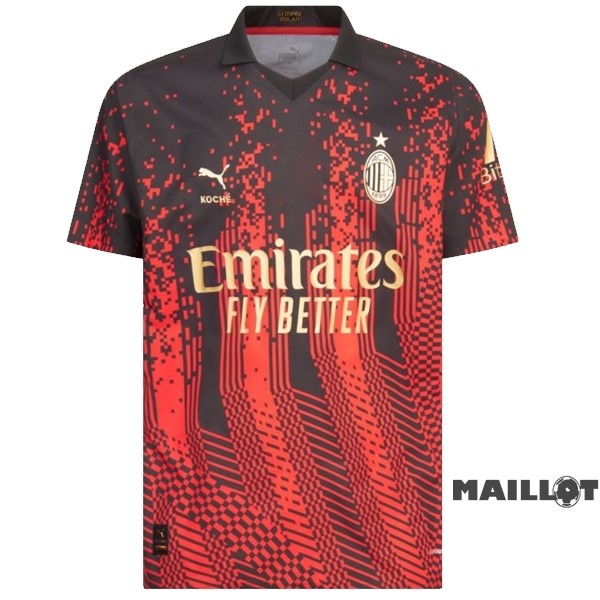 Foot Maillot Pas Cher Thailande Fourth Maillot AC Milan 2022 2023 Rouge