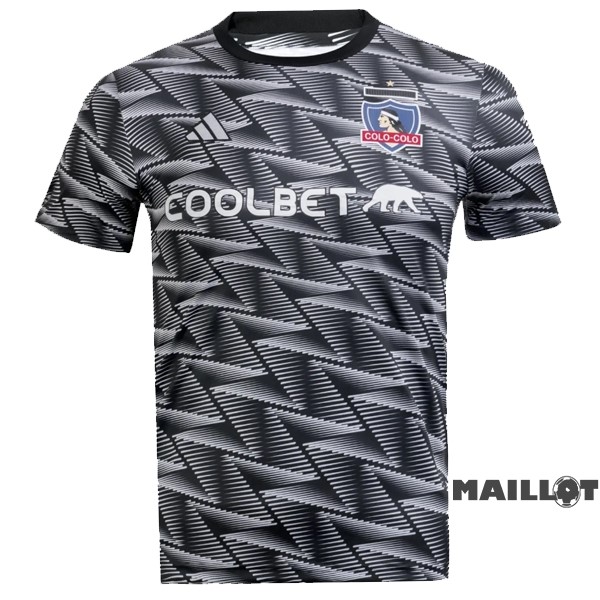 Foot Maillot Pas Cher Thailande Fourth Maillot Colo Colo 2023 2024 Noir