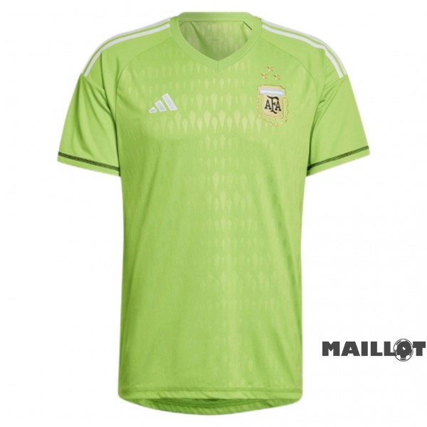 Foot Maillot Pas Cher Thailande Gardien Maillot Argentine 2022 Vert