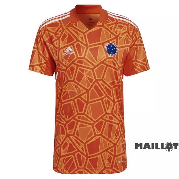 Foot Maillot Pas Cher Thailande Gardien Maillot Cruzeiro EC 2022 2023 Orange