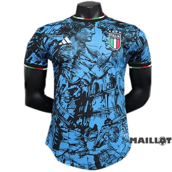 Foot Maillot Pas Cher Thailande Joueurs Spécial Maillot Italie 2023 Bleu