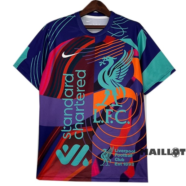 Foot Maillot Pas Cher Thailande Maillot Spécial Liverpool 2023 2024 Bleu