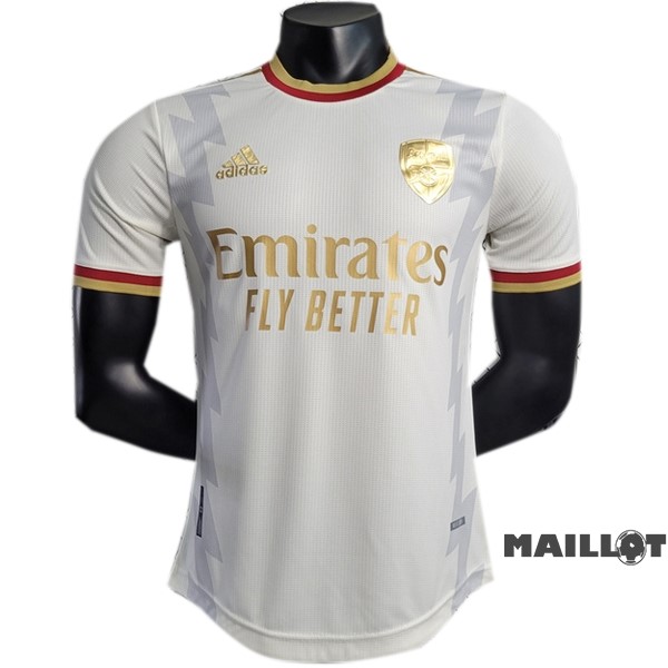 Foot Maillot Pas Cher Thailande Spécial Joueurs Maillot Arsenal 2023 2024 Blanc