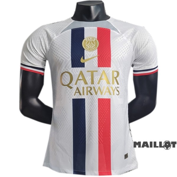 Foot Maillot Pas Cher Thailande Spécial Joueurs Maillot Paris Saint Germain 2023 2024 Blanc I Rouge