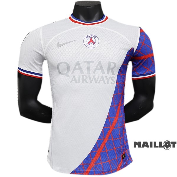 Foot Maillot Pas Cher Thailande Spécial Joueurs Maillot Paris Saint Germain 2023 2024 Blanc Purpura