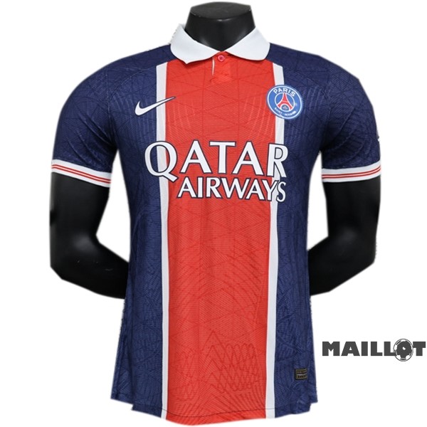 Foot Maillot Pas Cher Thailande Spécial Joueurs Maillot Paris Saint Germain 2023 2024 Bleu Rouge