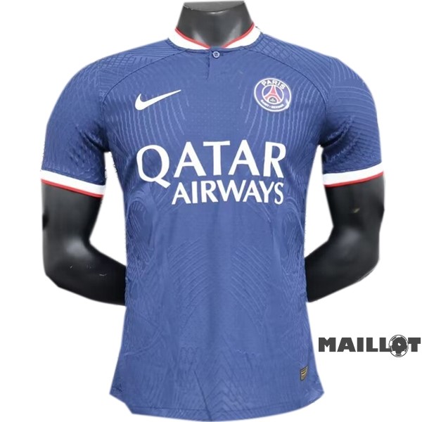 Foot Maillot Pas Cher Thailande Spécial Joueurs Maillot Paris Saint Germain 2023 2024 I Bleu