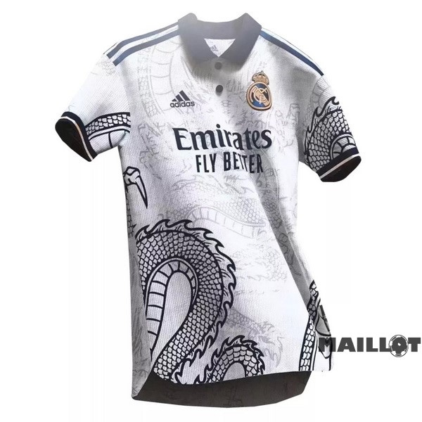 Foot Maillot Pas Cher Thailande Spécial Joueurs Maillot Real Madrid 2022 2023 Blanc