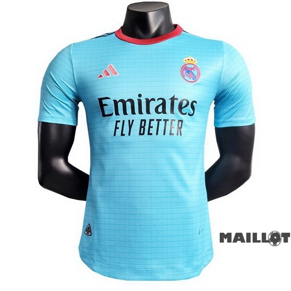 Foot Maillot Pas Cher Thailande Spécial Joueurs Maillot Real Madrid 2023 2024 Bleu