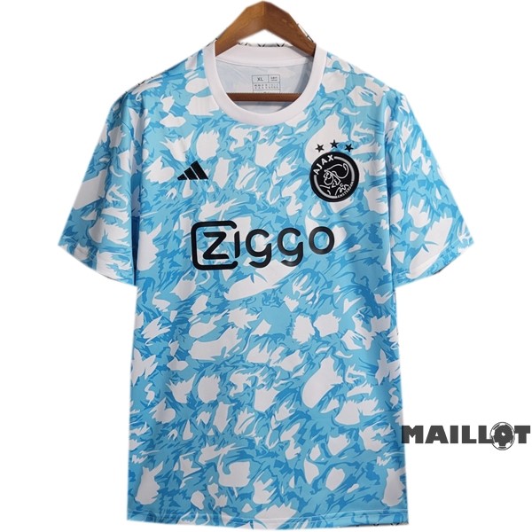 Foot Maillot Pas Cher Thailande Spécial Maillot Ajax 2023 2024 II Bleu