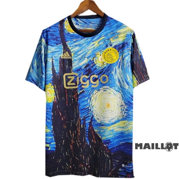 Foot Maillot Pas Cher Thailande Spécial Maillot Ajax 2023 2024 I Bleu