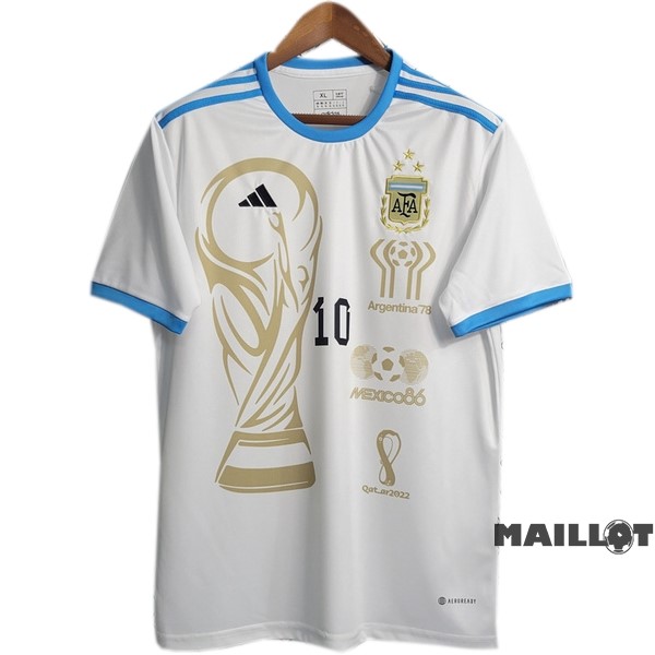 Foot Maillot Pas Cher Thailande Spécial Maillot Argentine 2022 Blanc