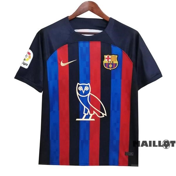 Foot Maillot Pas Cher Thailande Spécial Maillot Barcelona 2022 2023 Bleu Rouge