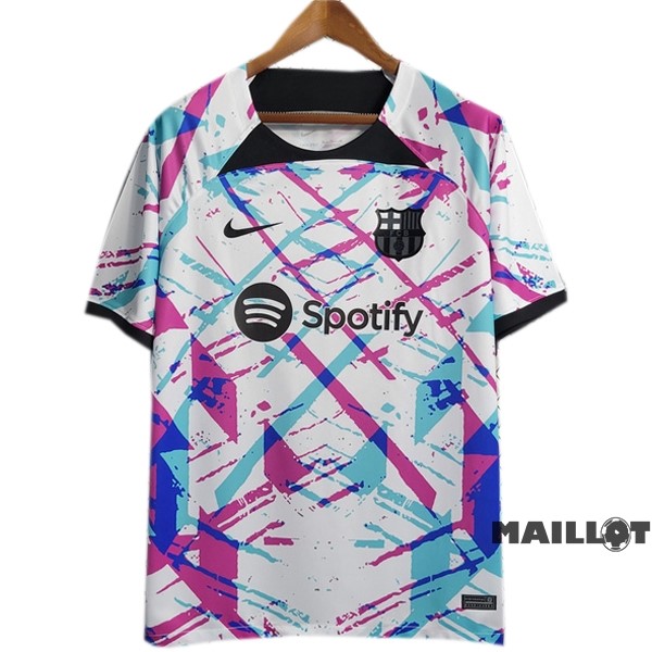 Foot Maillot Pas Cher Thailande Spécial Maillot Barcelona 2023 2024 Blanc Purpura