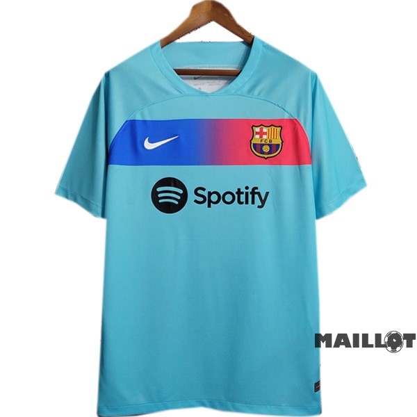 Foot Maillot Pas Cher Thailande Spécial Maillot Barcelona 2023 2024 Bleu Vert